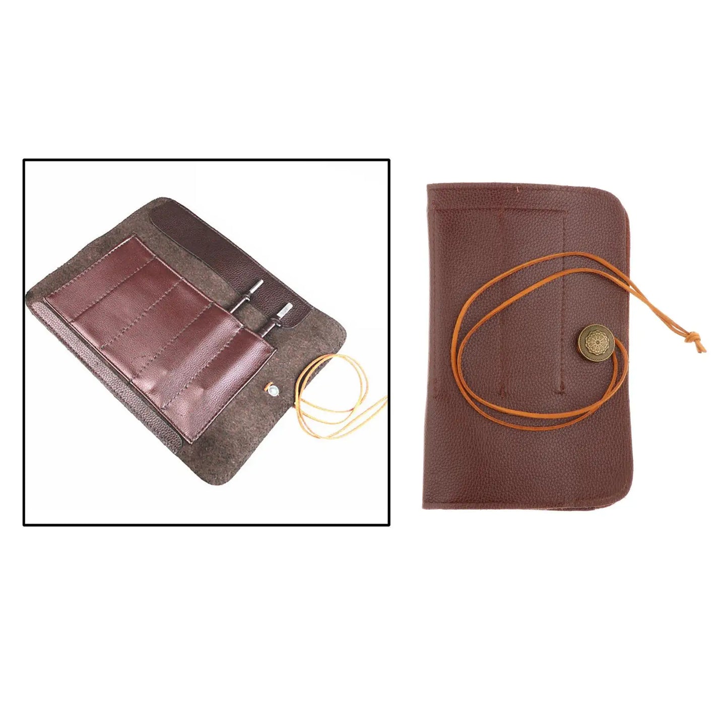 Portable pocket knives roll-up bag / Wrap organizer pouch (depending on availability)