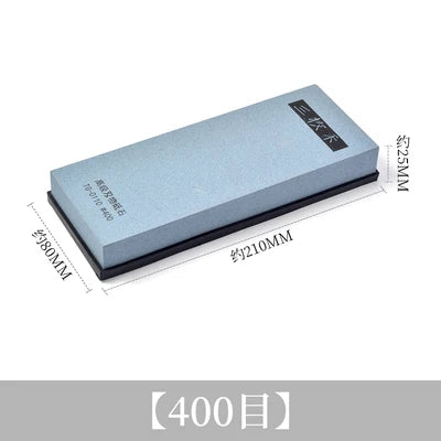 High-end traditional Japanese whetstone sharpening