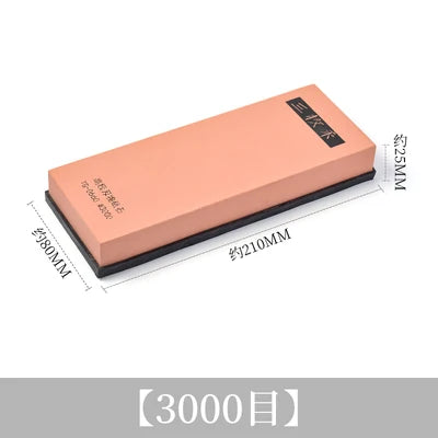 High-end traditional Japanese whetstone sharpening