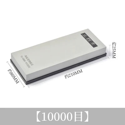 High-end traditional Japanese whetstone sharpening