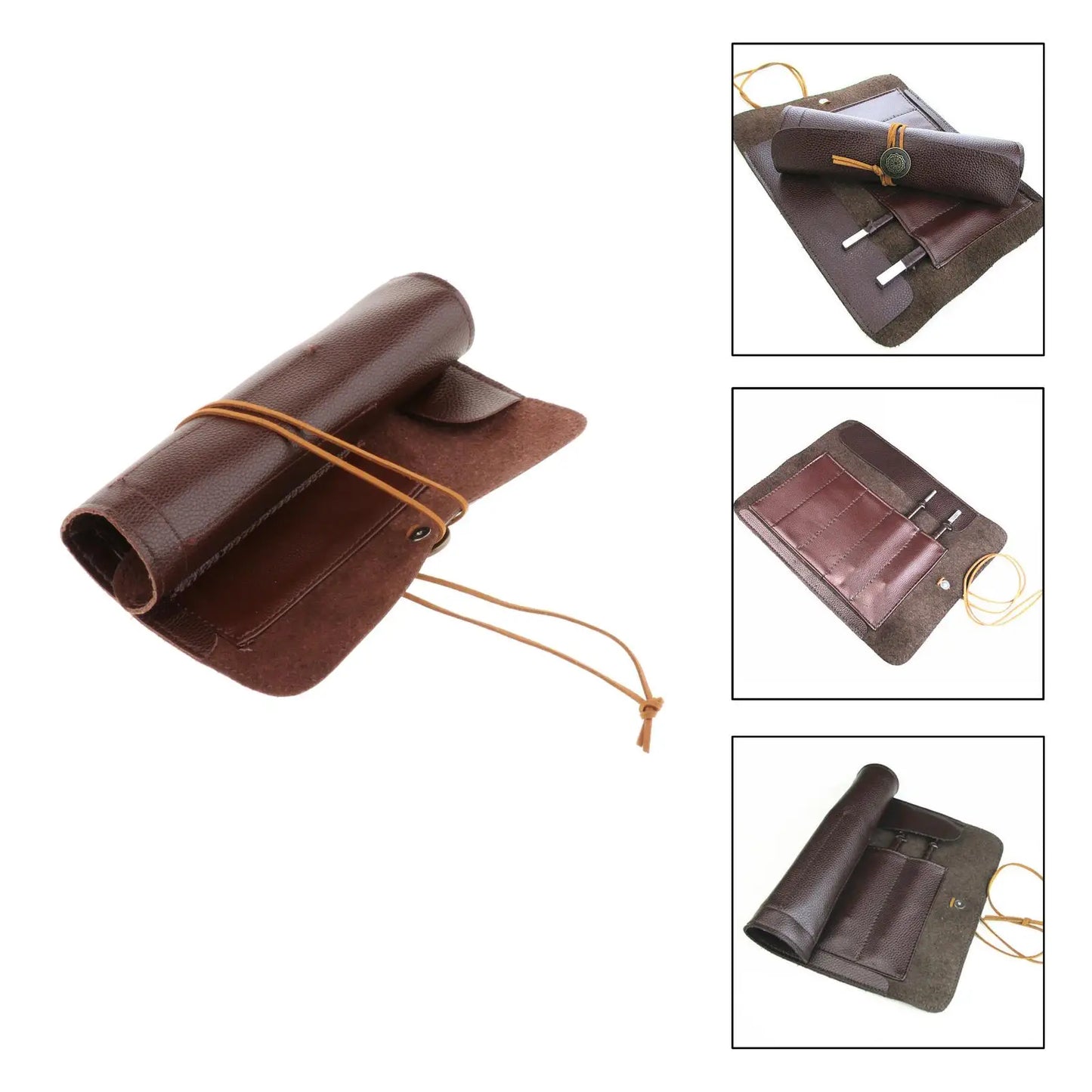Portable pocket knives roll-up bag / Wrap organizer pouch (depending on availability)